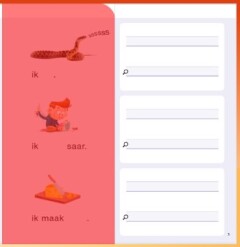 VLL Zoem spellingschrift transparanten (30v)