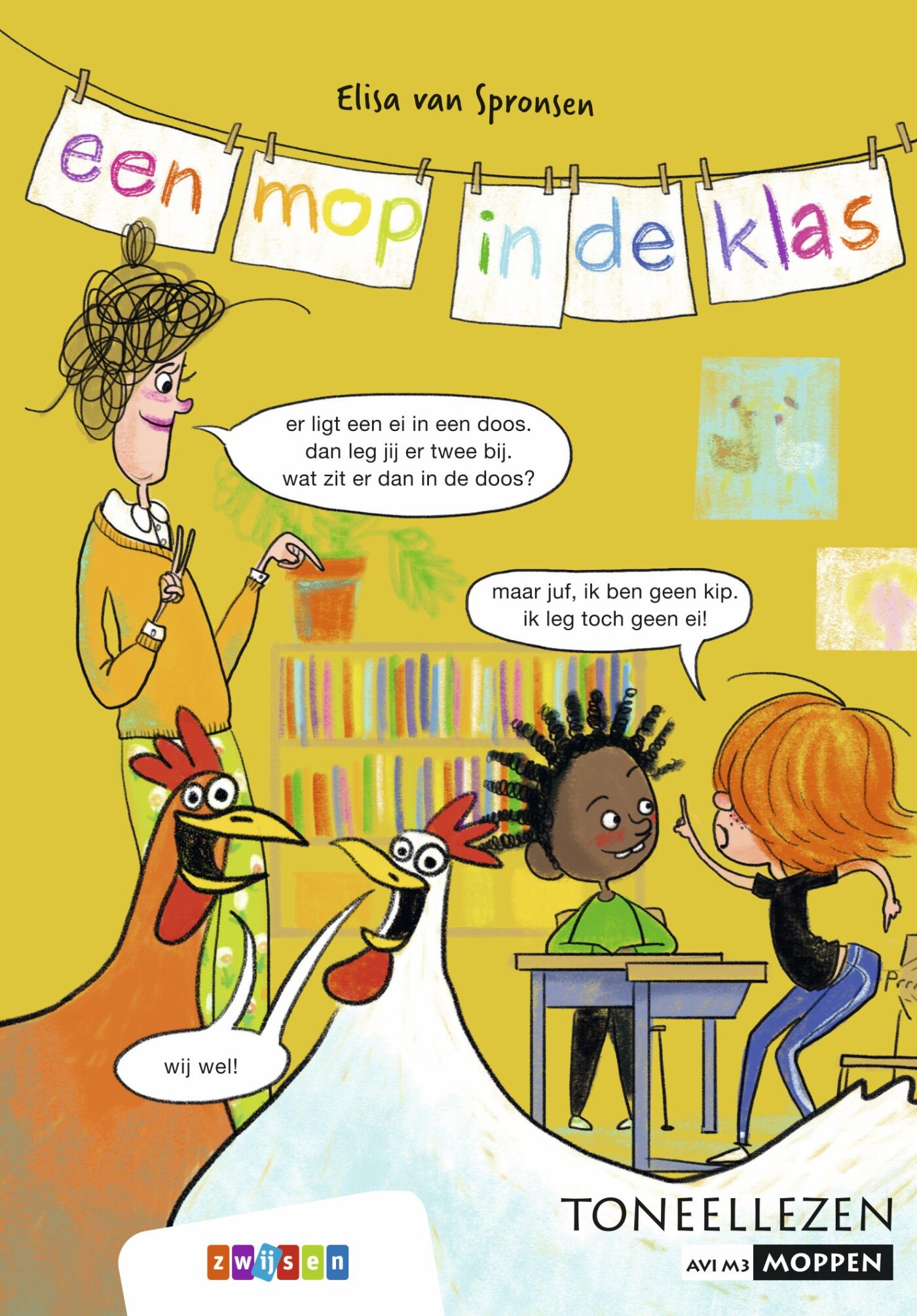 Een mop in de klas