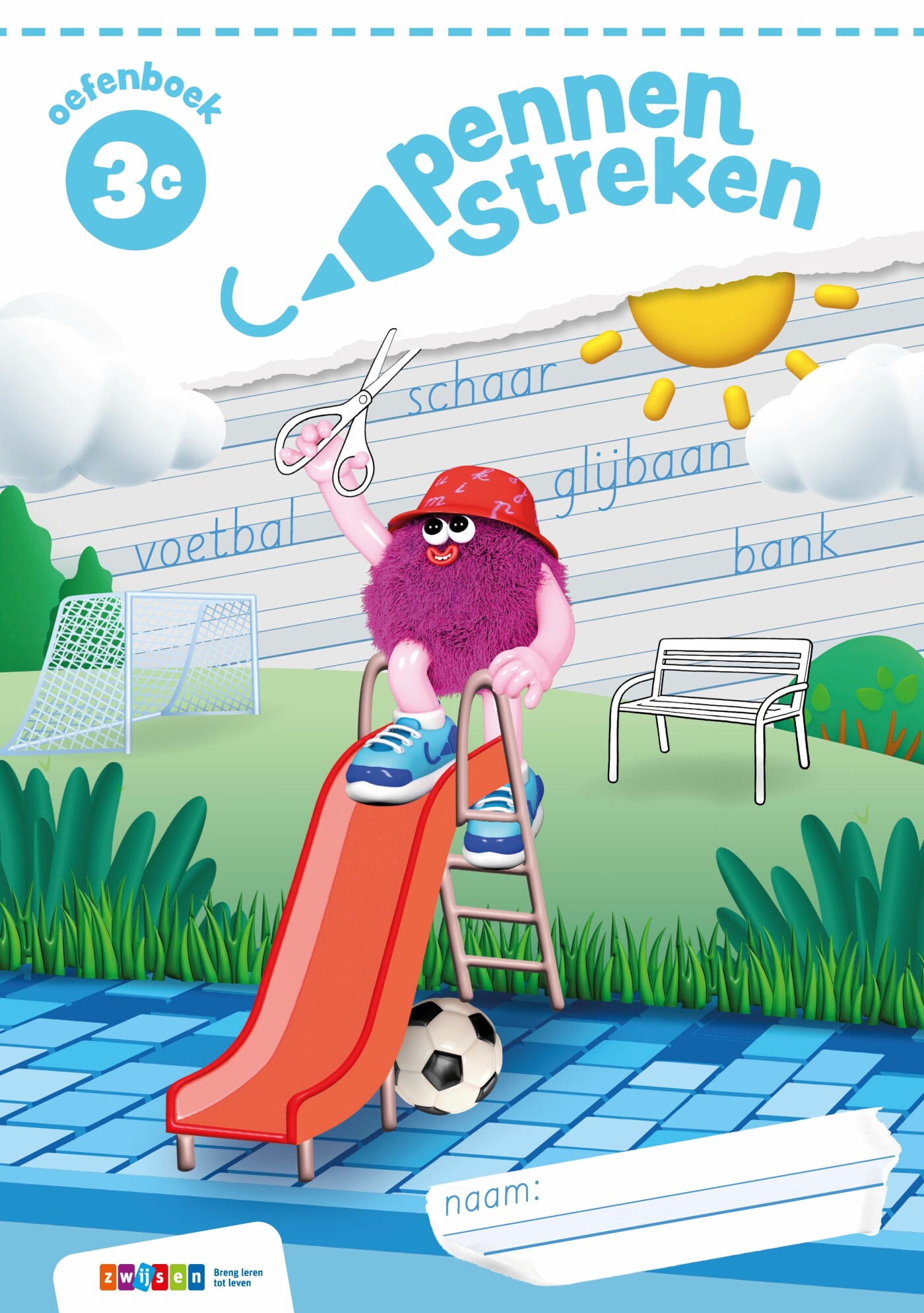 PS ed.3 GROEP 3 oefenboek blokschrift 3C - per stuk