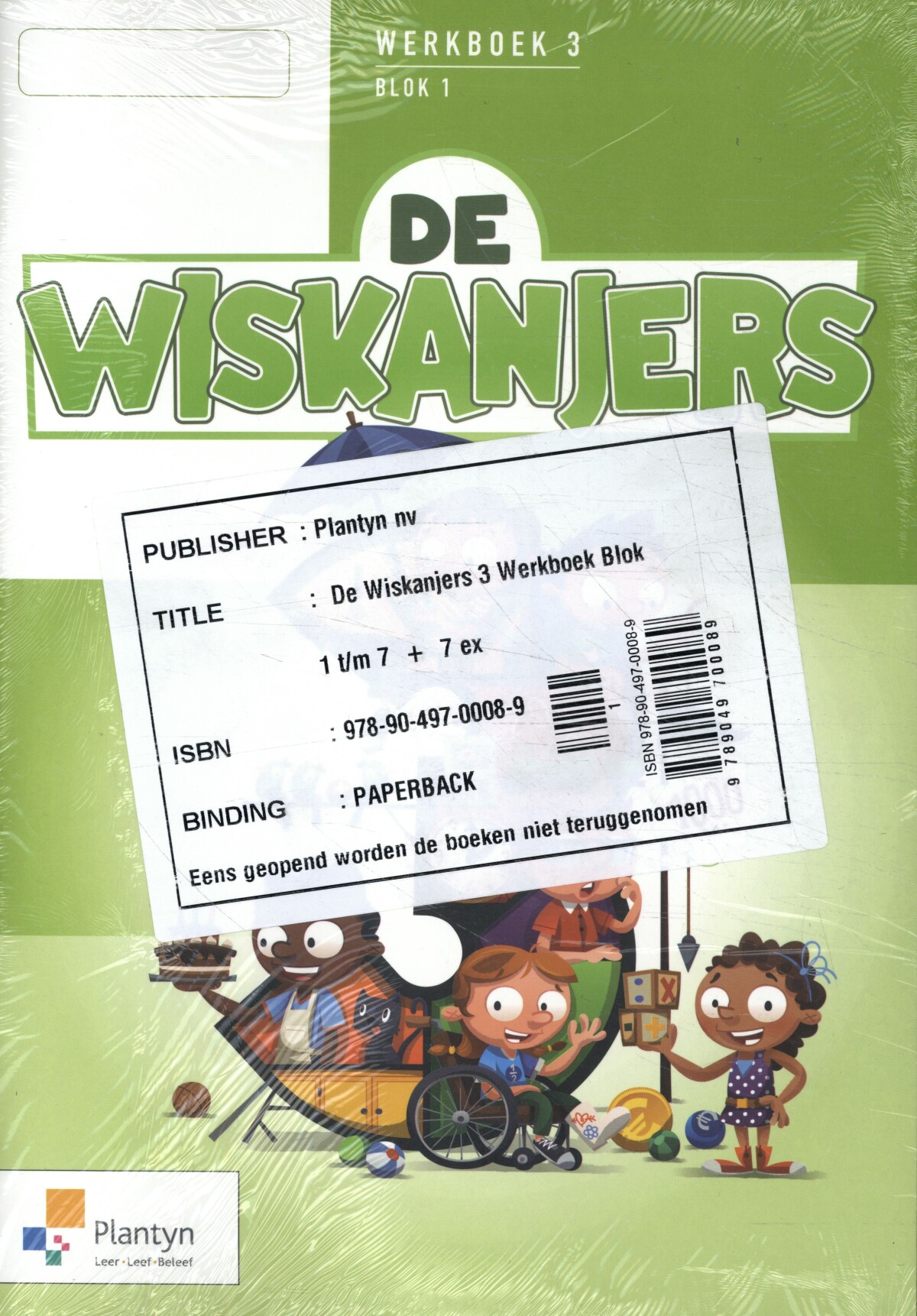 De Wiskanjers 3 Pakket Werkboeken Blok 1 T m 7 De Wiskanjers 3 Pakket Werkboeken Blok 1 T m 7