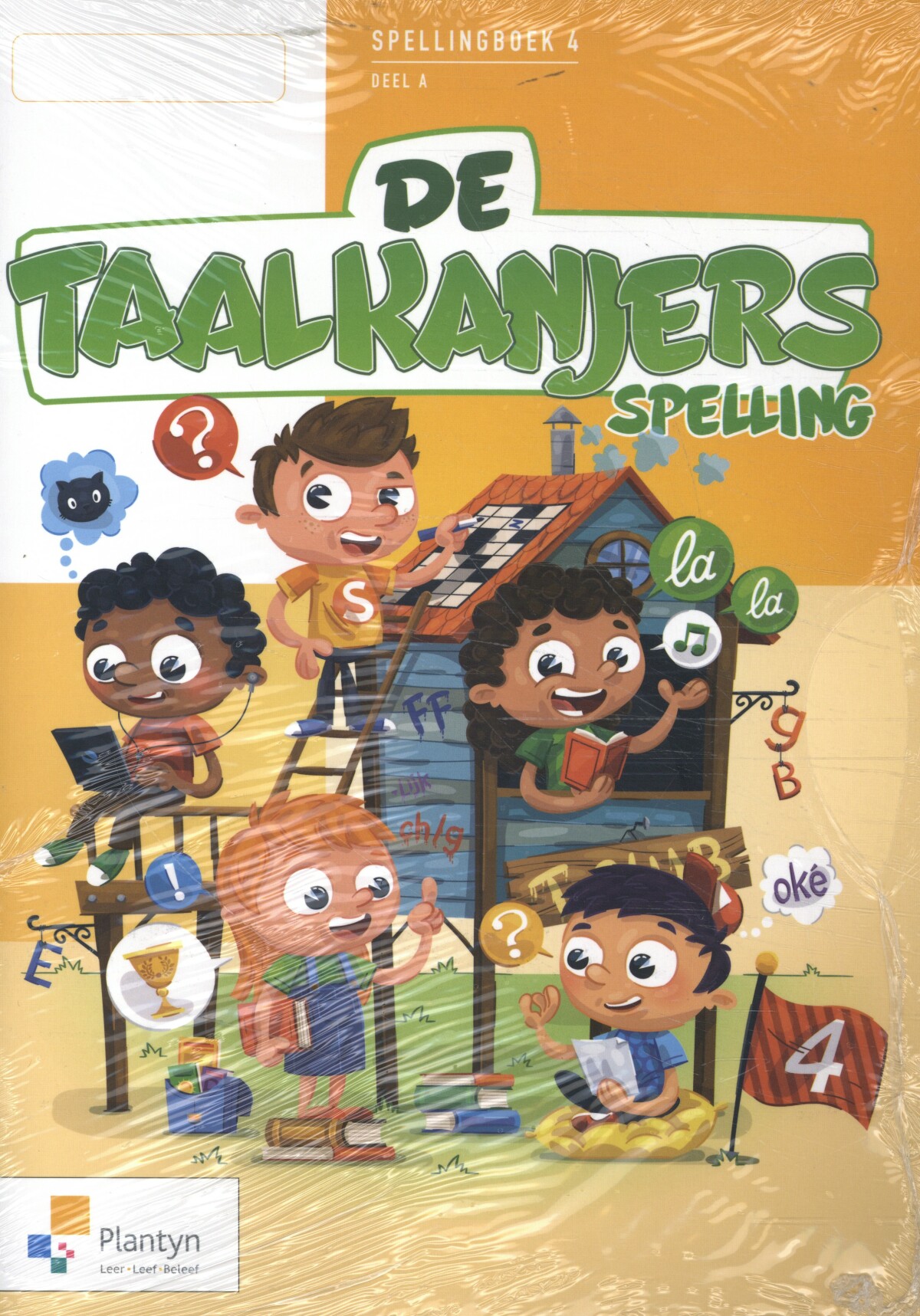 De Taalkanjers Spelling 4 Pakket Werkboeken A t/m E