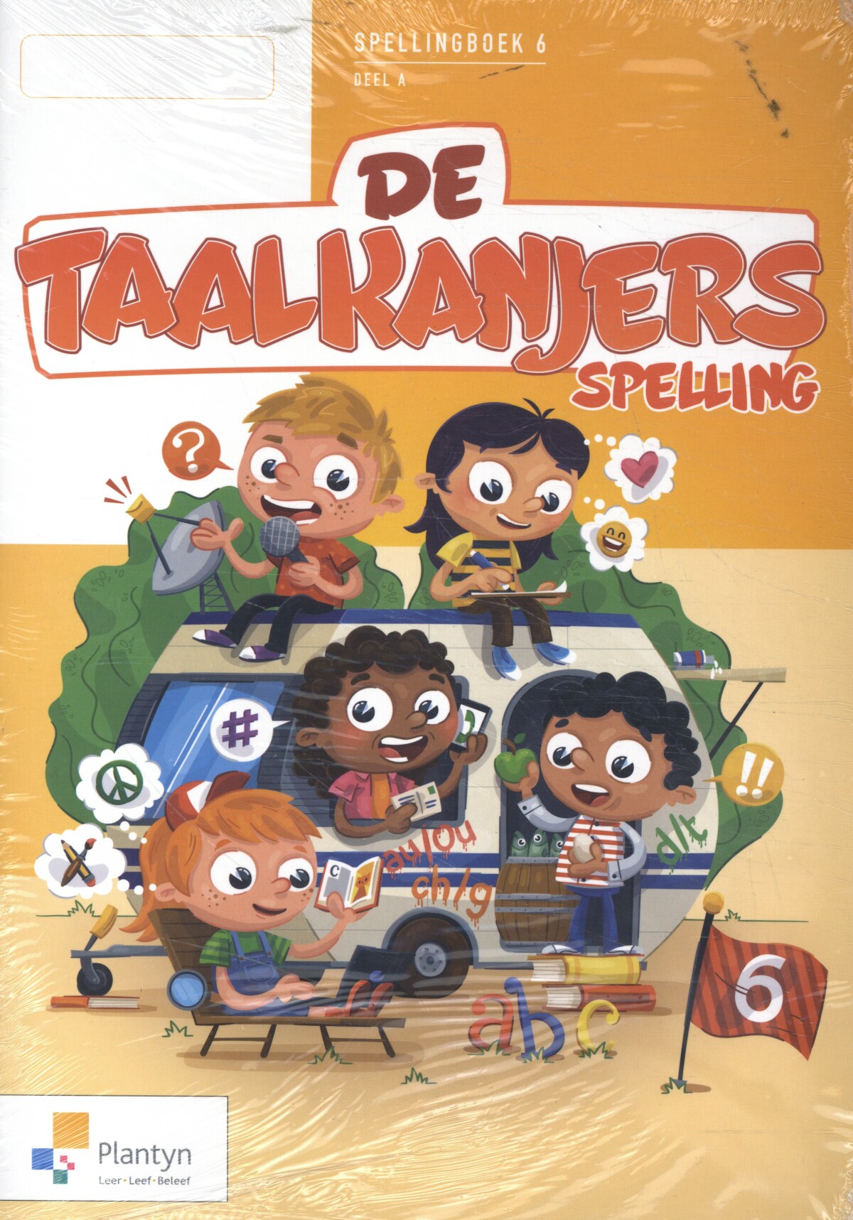 De Taalkanjers Spelling 6 Pakket Werkboeken A t/m E