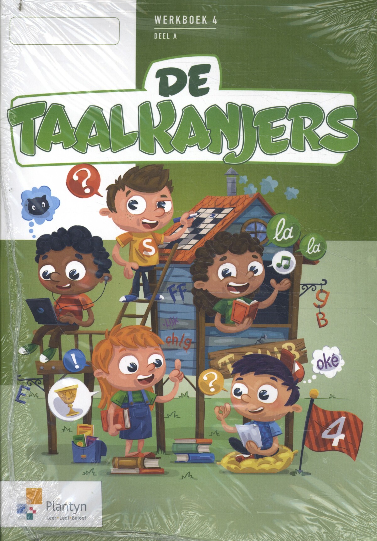 De Taalkanjers 4 Pakket Werkboeken A t/m E