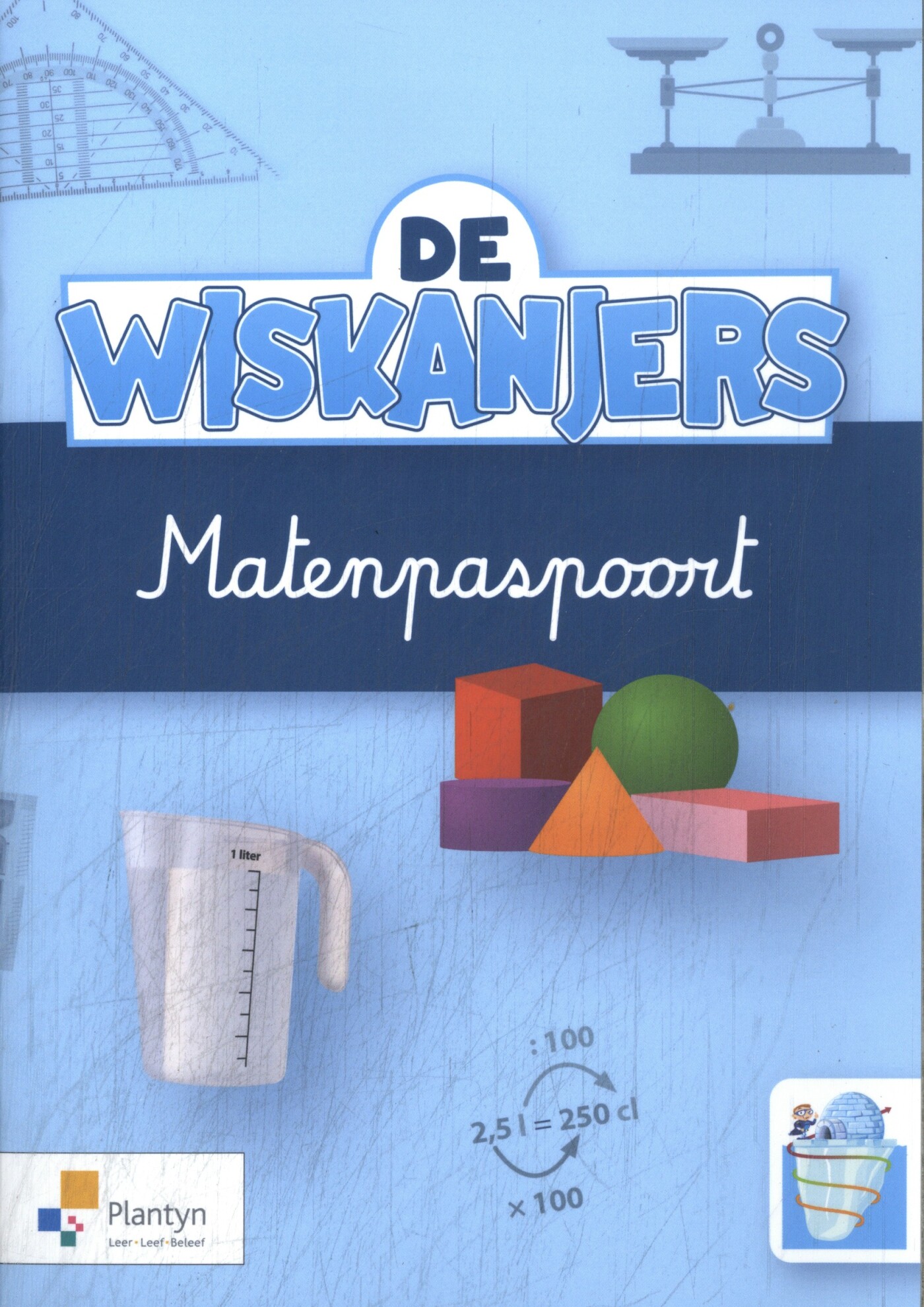 De Wiskanjers (IJsbergversie) Meetboekje (matenpaspoort)