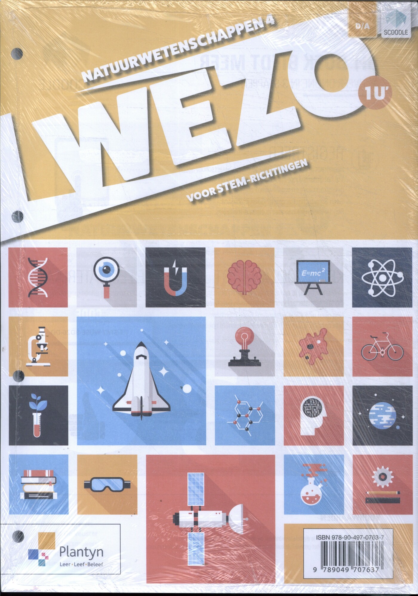 WEZO 4 Leerwerkboek Dubbele finaliteit 1u voor STEM (incl. Scoodle)