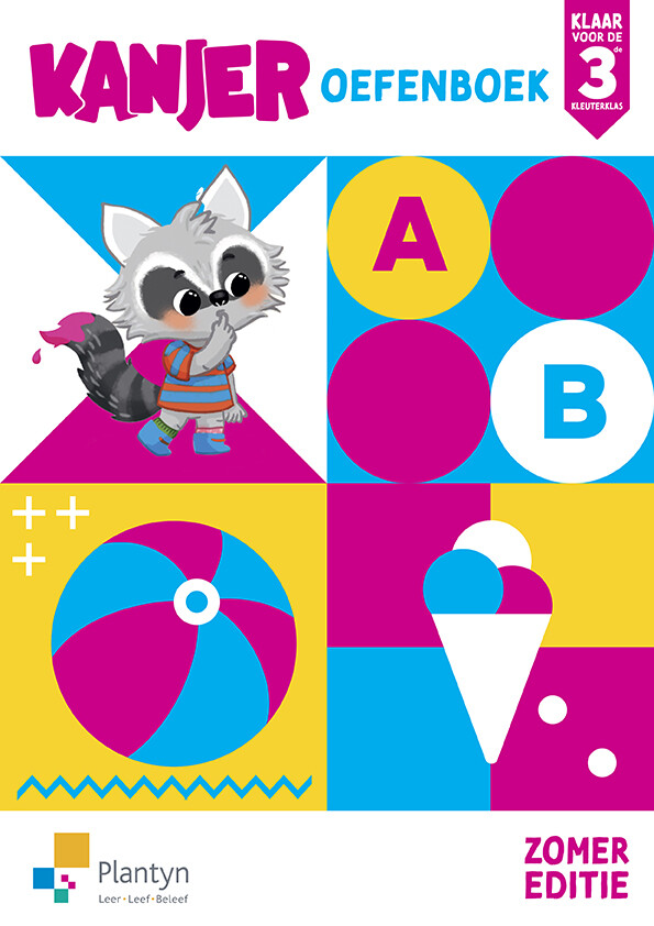 Kanjeroefenboek Klaar voor de 3de kleuterklas (zomereditie)