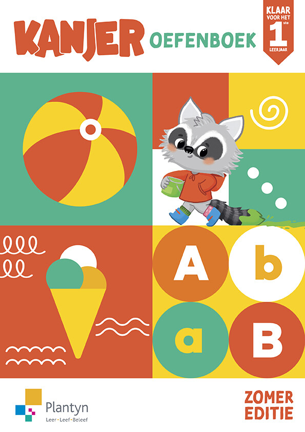 Kanjeroefenboek Klaar voor het 1ste leerjaar (zomereditie)