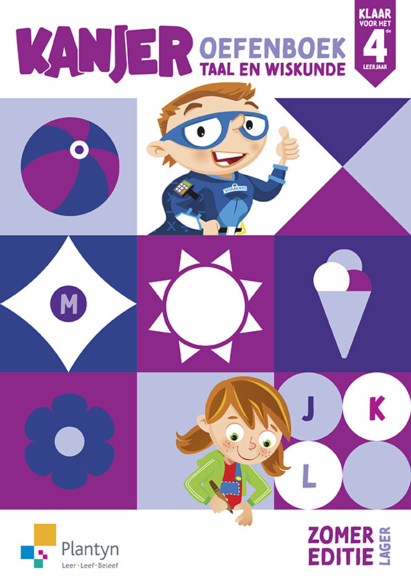 Kanjeroefenboek Klaar voor het 4de leerjaar (zomereditie)