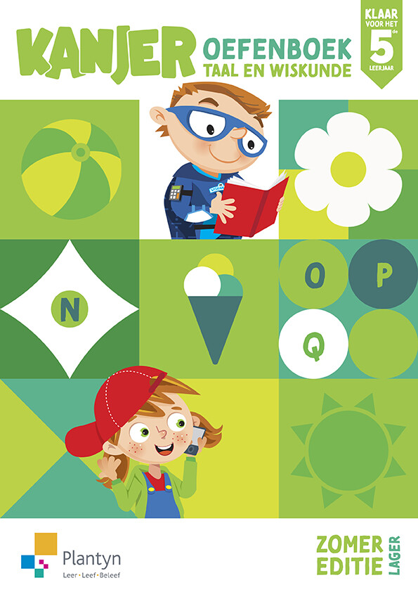 Kanjeroefenboek Klaar voor het 5de leerjaar (zomereditie)