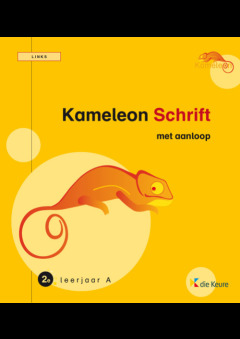 Kameleon schrift 2A - links - met aanloop 