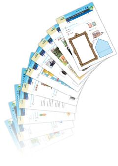 Mundo 1 - set van 10 werkkaternen 