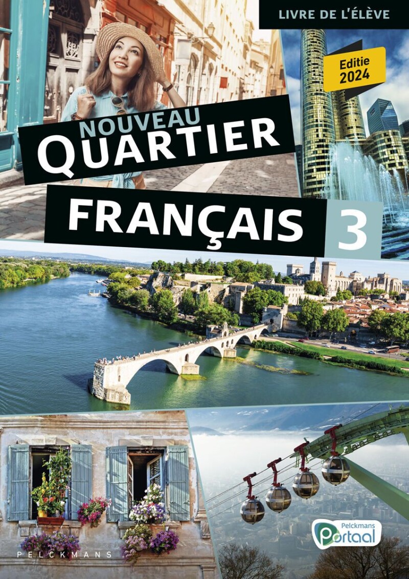 Nouveau Quartier français 3 Livre de l'élève (incl. Le mag', Pelckmans Portaal)