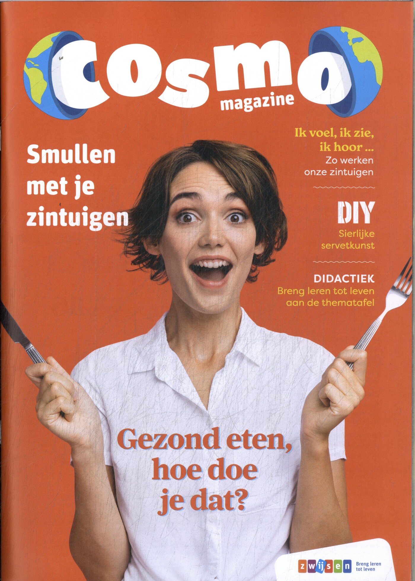 Cosmo handleiding leerjaar 1 - Thema 7 - Smullen met je zintuigen