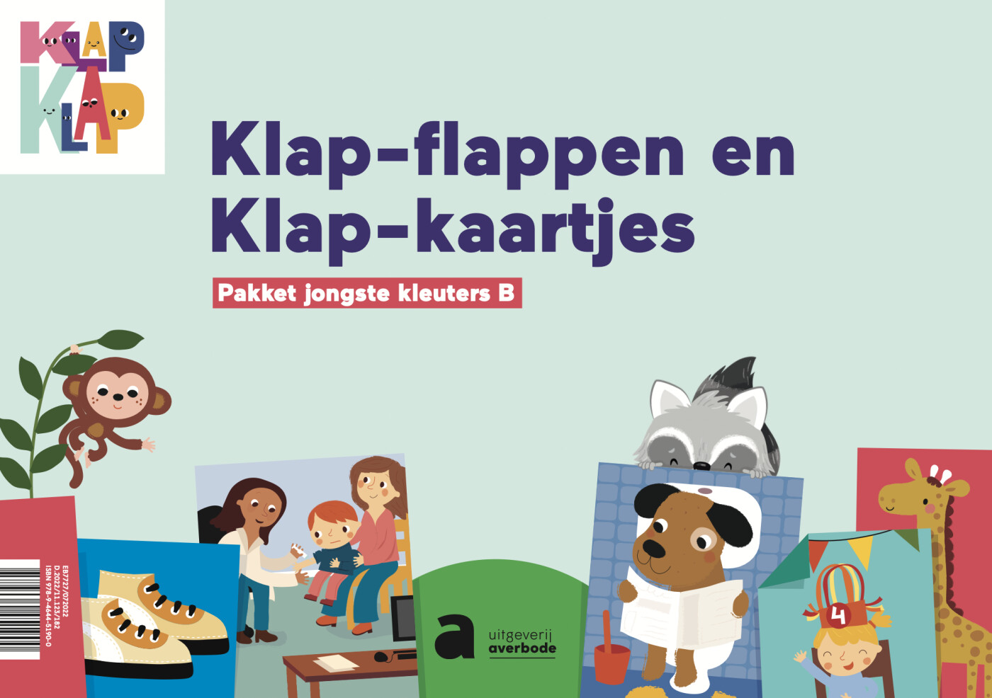 Klap Klap Platenpakket en woordkaartjes B jongste kleuters